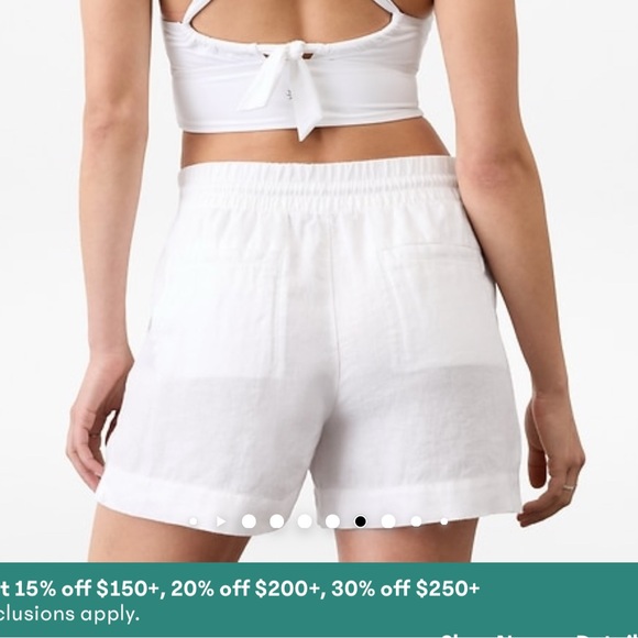 Athleta Linen Shorts - Picture 4 of 5